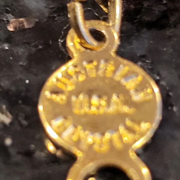 Austrian USA Crystal Pink Gold Tone Encased Crystal Bracelet 7" - Picture 7 of 9